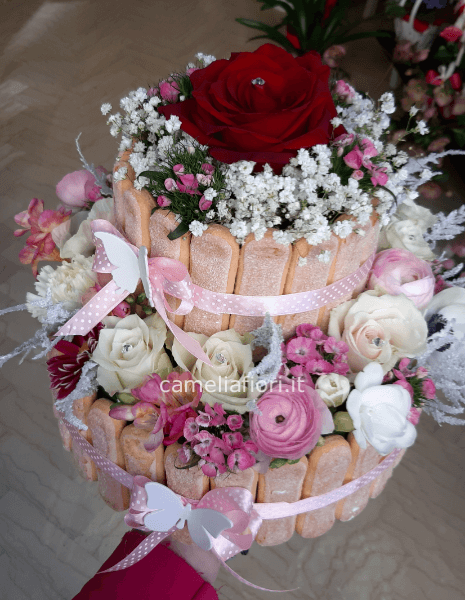 Torta floreale XL