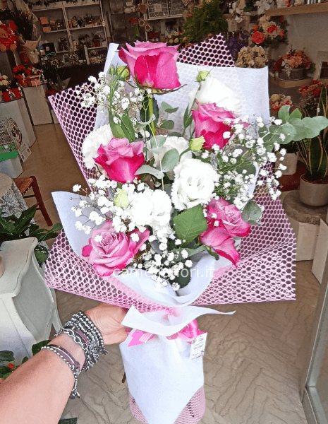 Mini fascio sulle tonalità del rosa